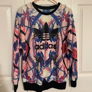 Adidas Printed Floral Pullover
